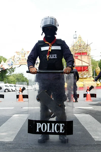 Police crowd control officer — Stock Photo, Image