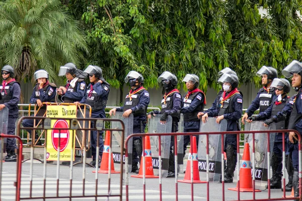 Police crowd control officer — Stock Photo, Image