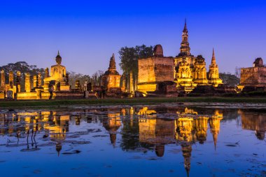 Sukhothai historical park clipart