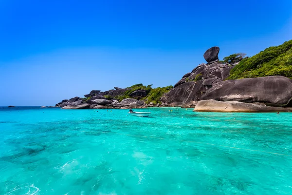 Plaża wyspy similan — Zdjęcie stockowe