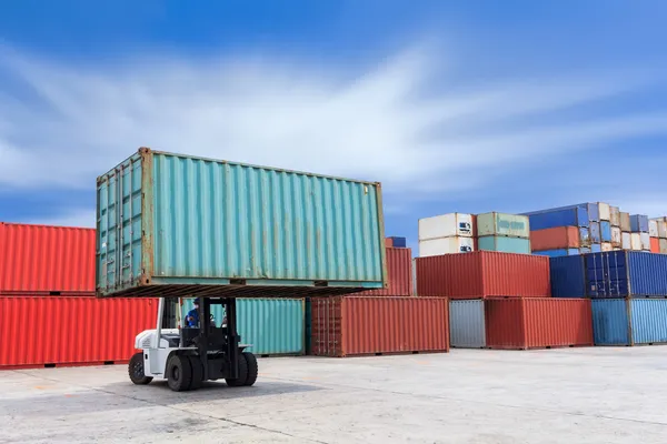 Containers at port of Laem Chabang — Stock Photo, Image