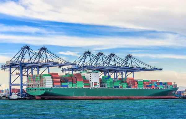 Cargo sea port — Stock Photo, Image