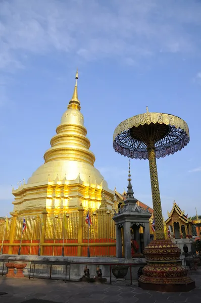 Wat hariphunchai — Fotografia de Stock