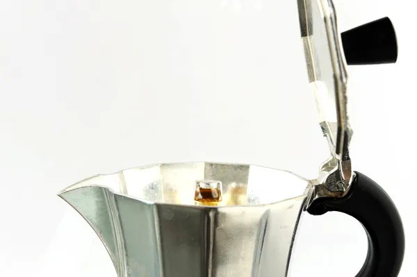 Italienische Kaffeemaschine — Stockfoto