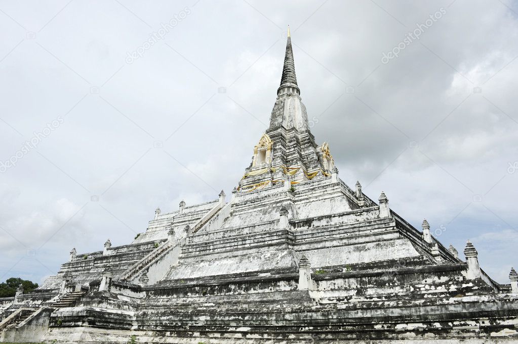 Ancient white pagoda