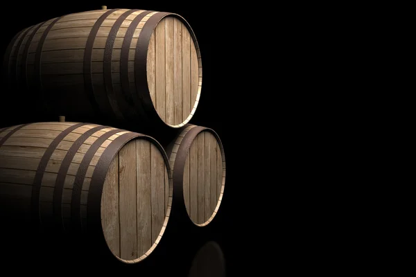 Spanish wine barrel — Stock Photo, Image