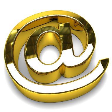 e-posta simgesi altın