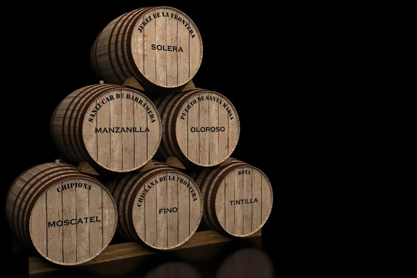 Vinhos da Andaluzia — Fotografia de Stock
