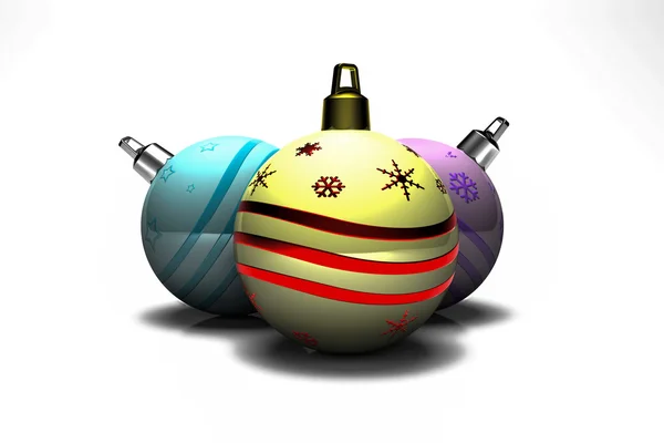 Рождественские шары Стоковое Изображение