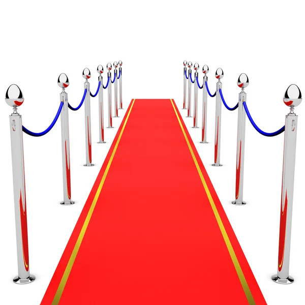 On the Red Carpet — Stock Photo, Image