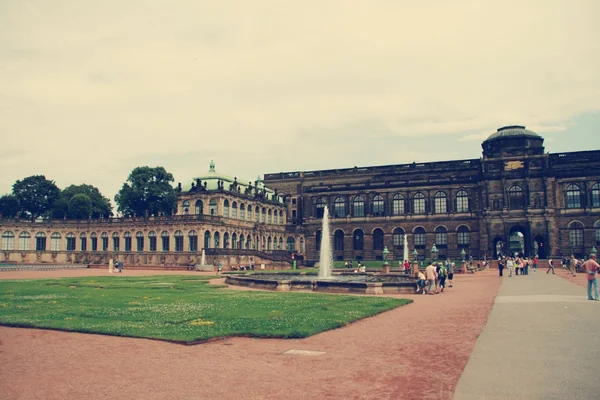 Muzeum zwinger w Dreźnie — Zdjęcie stockowe