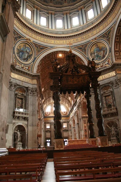 Italia, Roma, Vaticano.Basílica de San Pedro — Foto de Stock