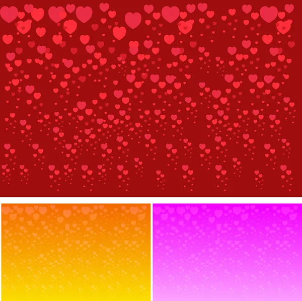 Love You Valentine's Day Carte de voeux, illustration vectorielle — Image vectorielle