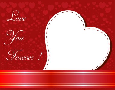 Sevgililer günü süsleri ve kalbi güzel arka plan.