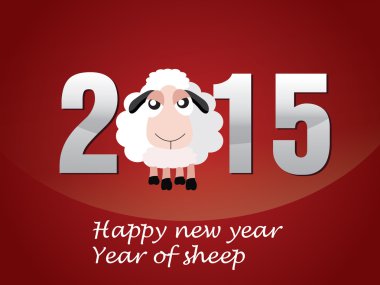 mutlu yeni yıl 2015 yılı koyun