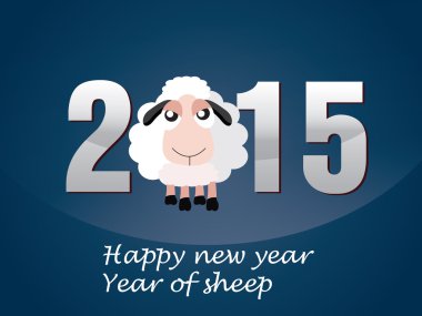 mutlu yeni yıl 2015 yılı koyun