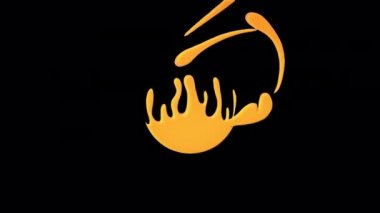 Film simgelerini dönüştüren 2d animasyon