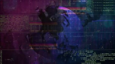 4k Futuristik küreselleşme arayüzü, bilim ve teknoloji soyut grafikleri hissi.