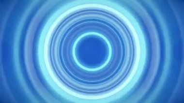 Uzayda kusursuz döngüde soyut bilim kurgu enerji tüneli.