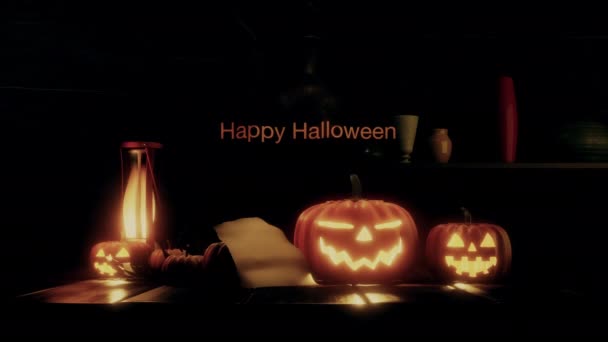 Animated Halloween Background with Happy Halloween — Stock Video ©  Pixilated_Planet #567481938