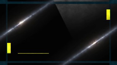 4k 2d soyut düz geometrik şekiller başlıklar, iş sunumu, reklamlar için slayt gösterisi şablonu