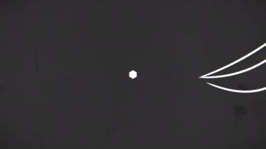 4k 2d soyut düz geometrik şekiller başlıklar, iş sunumu, reklamlar için slayt gösterisi şablonu