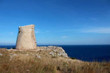 Güney İtalya'eski Saat Kulesi
