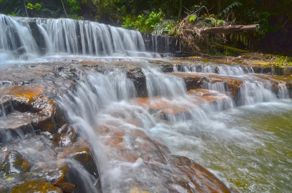 Atas Pelangi Waterfall in Pahang, Malaysia — Stock Photo, Image