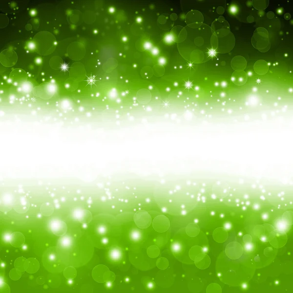 Green Christmas background — Stock Photo, Image