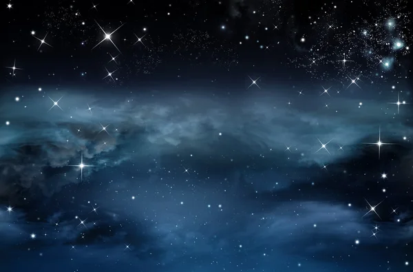 Beautiful starry sky — Stock Photo, Image