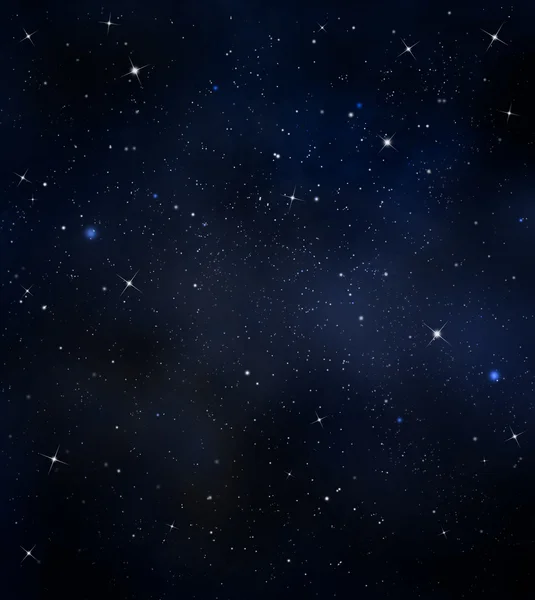 Starry night sky — Stock Photo, Image