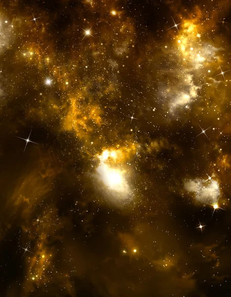 Céu estrelado bonito, abstrato de volta — Fotografia de Stock