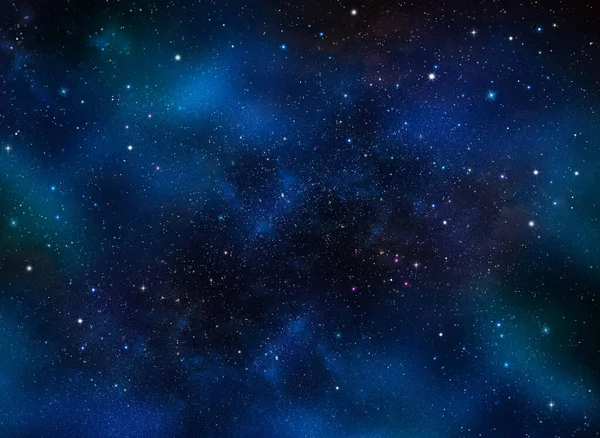 Universum Met Sterren Nevels Sterrenstelsel Nachtelijke Hemel Achtergrond — Stockfoto