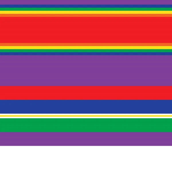 双彩虹条纹无缝图案服装面料及图形设计 — 图库矢量图片