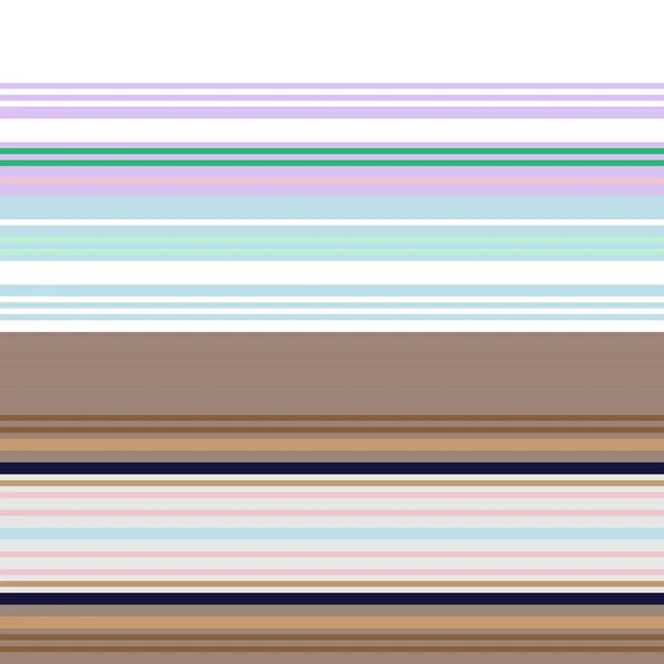 Design Padrão Sem Costura Listrado Colorido Duplo Para Têxteis Gráficos — Vetor de Stock