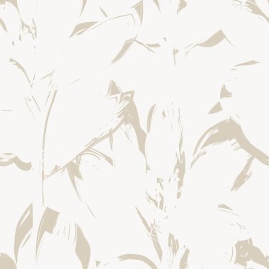 Çiçek fırçası darbeleri moda baskıları, grafikler, arka planlar ve el sanatları için pürüzsüz desen