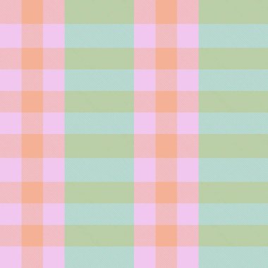 Gökkuşağı Pastel Ekoseli Moda tekstil ve grafikleri için kusursuz desen