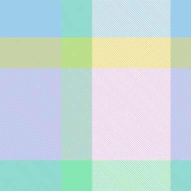 Gökkuşağı Pastel Ekoseli Moda tekstil ve grafikleri için kusursuz desen