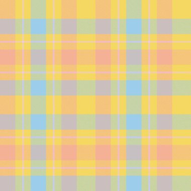 Gökkuşağı Pastel Ekoseli Moda tekstil ve grafikleri için kusursuz desen