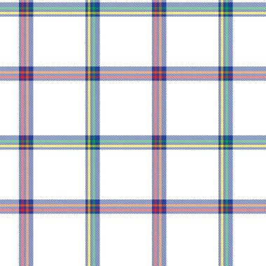 Gökkuşağı Ekoseli, kareli, ekose desenli moda tekstil ve grafikleri için uygun