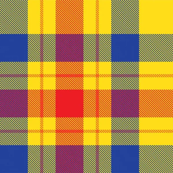 Rainbow Plaid Carreaux Motif Tartan Sans Couture Adapté Aux Textiles — Image vectorielle