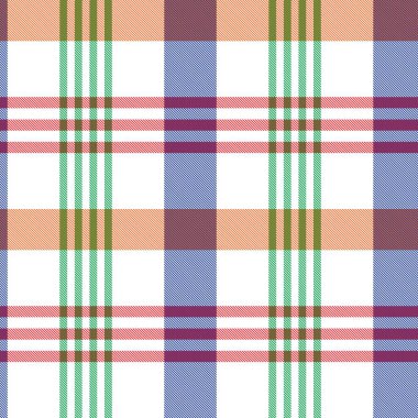 Gökkuşağı Ekoseli, kareli, ekose desenli moda tekstil ve grafikleri için uygun