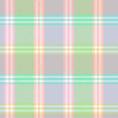 Gökkuşağı Pastel Ekoseli Moda tekstil ve grafikleri için kusursuz desen