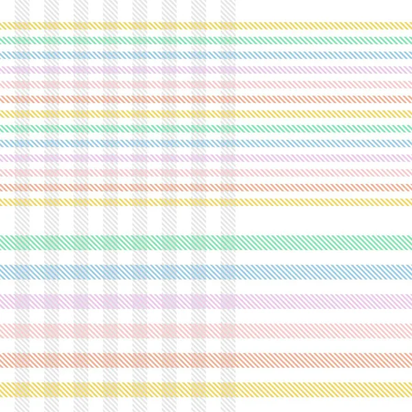 Rainbow Pastel Xadrez Padrão Sem Costura Para Têxteis Gráficos Moda — Vetor de Stock