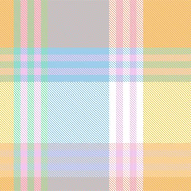 Gökkuşağı Pastel Ekoseli Moda tekstil ve grafikleri için kusursuz desen