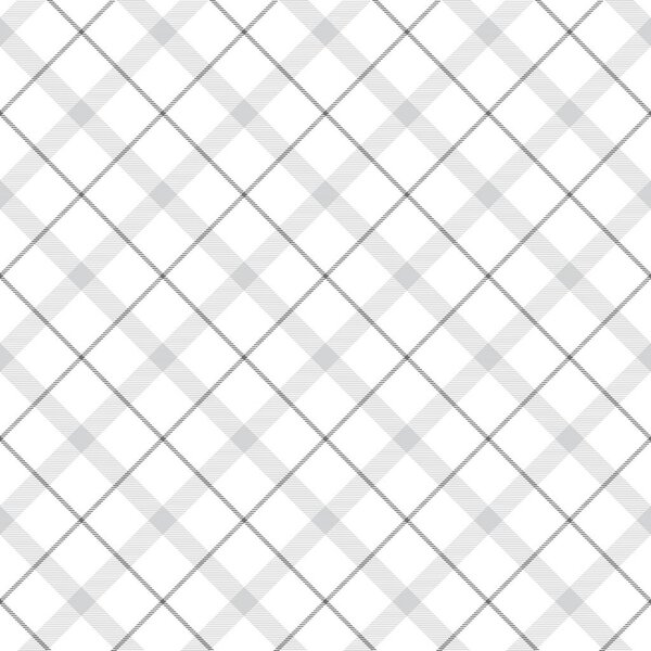 White Diagonal Plaid Tartan textured Seamless pattern design suitable for fashion textiles and graphics