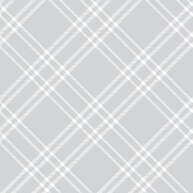 Moda tekstil ve grafikleri için uygun Beyaz Çapraz Ekose Tartan desenli kusursuz desen tasarımı