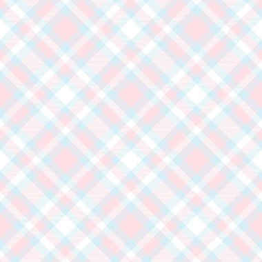 Gökyüzü Mavi Çapraz Ekoseli Tartan Moda tekstil ve grafikleri için uygun desensiz desen tasarımı