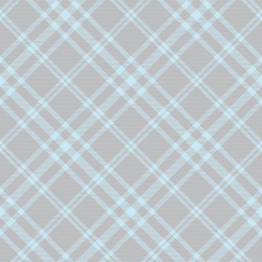 Gökyüzü Mavi Çapraz Ekoseli Tartan Moda tekstil ve grafikleri için uygun desensiz desen tasarımı