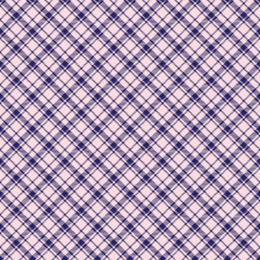 Moda tekstil ve grafikleri için uygun Pembe Donanma Çapraz Ekose Tartan desenli kusursuz desen tasarımı